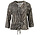 Blouse 7/8 mw v-hals 183685