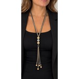Moda Ketting lang bollen KO28