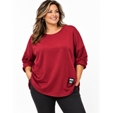 Moda Shirt oversized side zipper ING Moda Shirt oversized side zipper ING