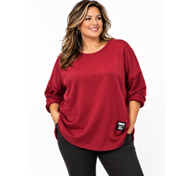 Moda Shirt oversized side zipper ING Moda Shirt oversized side zipper ING