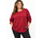 Shirt oversized side zipper ING