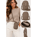 Moda Phone bag 3 vaks echt leder Pada Moda Phone bag 3 vaks echt leder Pada