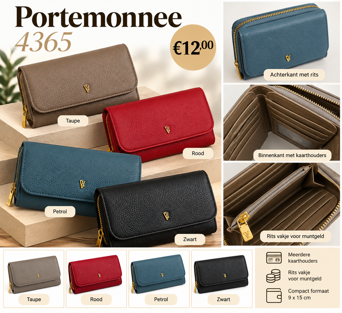 Portemonnee 4365 Portemonnee 4365