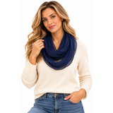 Moda Ronde dunne uni sjaal 9827