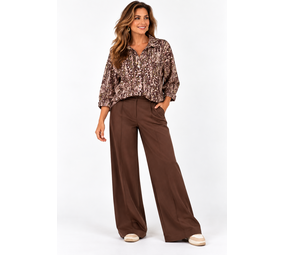 Enjoy Blouse 7/8 mw dierenprint 183647 Enjoy Blouse 7/8 mw dierenprint 183647