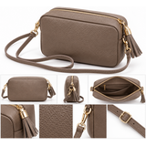 Moda Echt lederen crossbag 102024