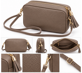 Moda Echt lederen crossbag 102024 Moda Echt lederen crossbag 102024