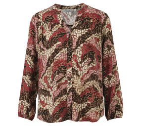 Enjoy Blouse lm mozaiek bloemprint 886160 Enjoy Blouse lm mozaiek bloemprint 886160