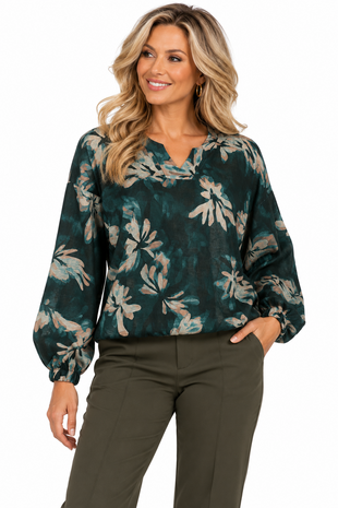 Enjoy Blouson lm allover print 156862