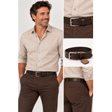 Moda Lederen riem 35913