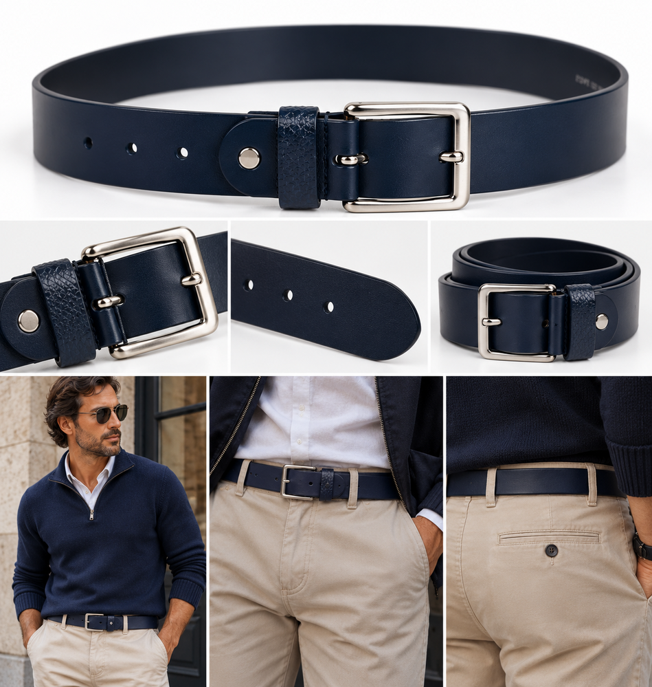 Moda Lederen riem 833