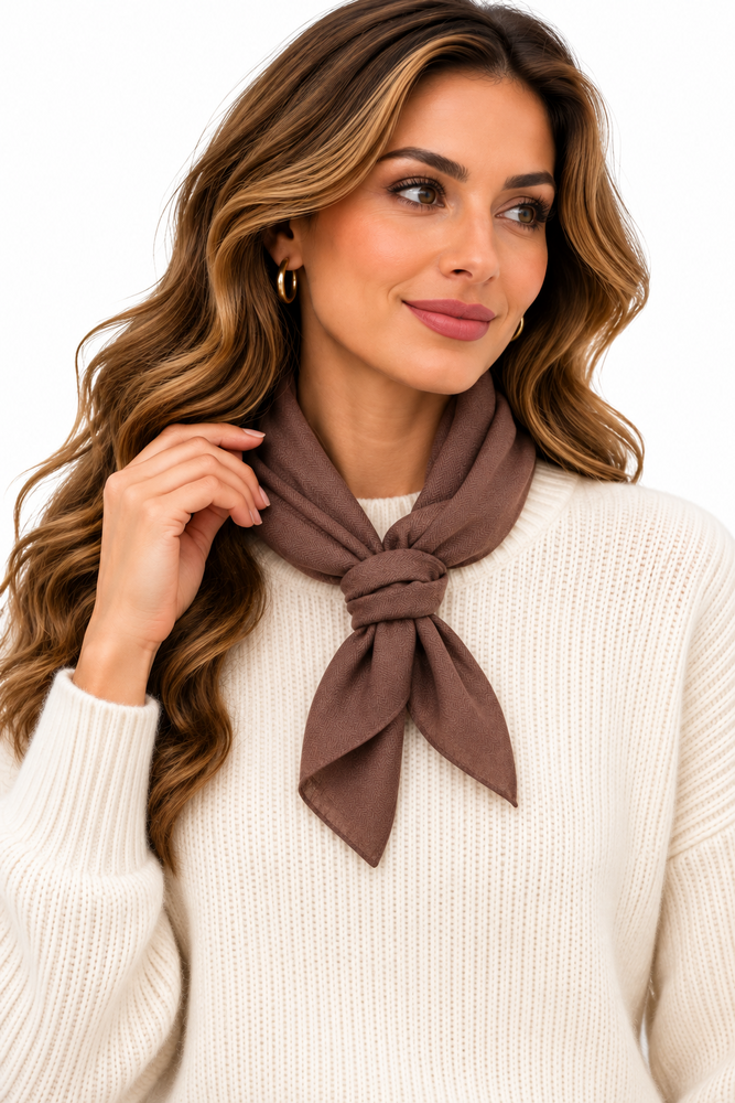 Moda Kleine sjaal vierkant uni 4423