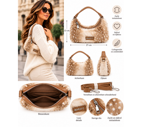 Moda Bambi print fashion bag 855
