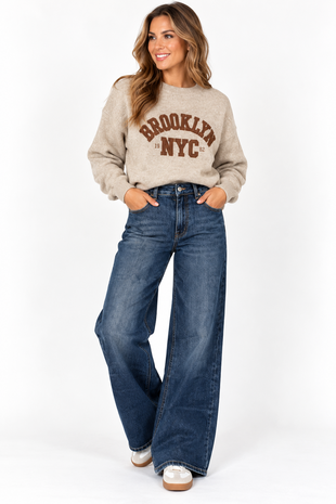 Sarah John Denim Wide leg stretch 1092 Sarah John Denim Wide leg stretch 1092