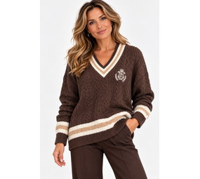 Moda College trui v-hals 1177
