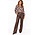 Broek PU Leder  met riem 3121