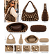 Moda Fashion bag suedine studs 1729