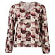 Enjoy Blouson v-hals grafische print 183619 Enjoy Blouson v-hals grafische print 183619