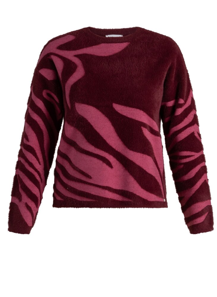 Ivy Beau Trui fluffy print Marlou Ivy Beau Trui fluffy print Marlou