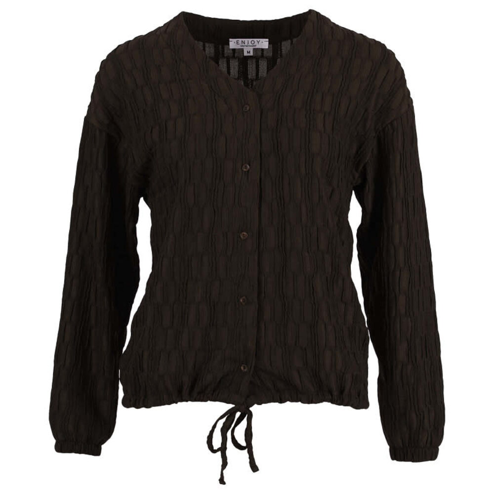 Enjoy Blouse v-hals structuur 183633 Enjoy Blouse v-hals structuur 183633