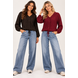 Enjoy Blouse v-hals structuur 183633 Enjoy Blouse v-hals structuur 183633