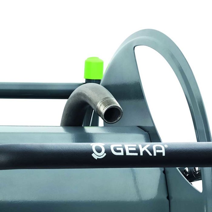 GEKA® GEKA plus Schlauchwagen P40 inkl. Messing-Schlauchkupplungen, Wasserschlauch 50m, Spritzpistole