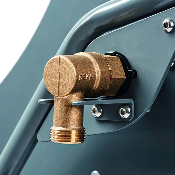 GEKA® GEKA plus Schlauchwagen P40 inkl. Messing-Schlauchkupplungen, Wasserschlauch 50m, Spritzpistole