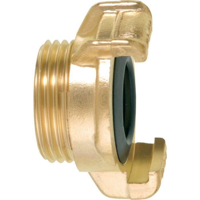 GEKA® GEKA plus-Gewindestück AG G 1/4" MS VPE 10