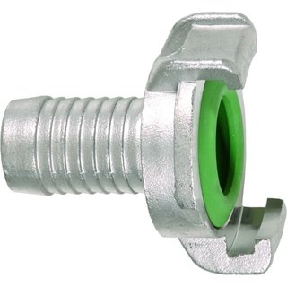 GEKA® GEKA plus Schlauchstück E 1/2" - 13mm Edelstahl                VPE 10