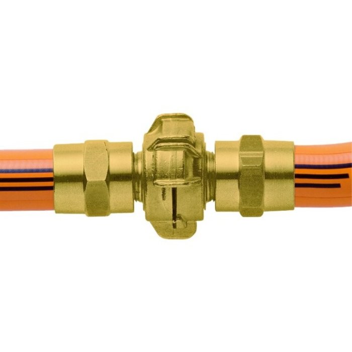 GEKA® GEKA plus Schlauchstück XK  3/4" - 19mm MS m. Schlauchfassung DVGW  VPE 5