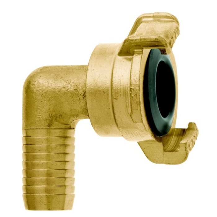 GEKA® GEKA plus Winkelschlauchstück 360 90° 1/2" - 13mm MS drehbar VPE 5