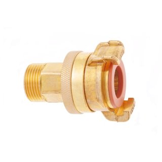 GEKA® GEKA plus Gewindestück SHK  AG G1 MS DVGW VP550 VPE 5