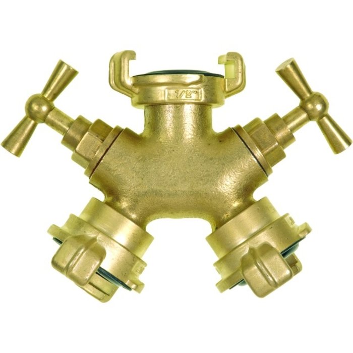 GEKA® GEKA Zweiwegeventil m. Regulier-Schließventil GEKA Kupplung MS