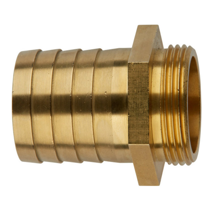 GEKA® GEKAplus-1/3-Schlauchverschraubung Sauger AG G 1" - 32mm MS m. Sechskant VPE 10