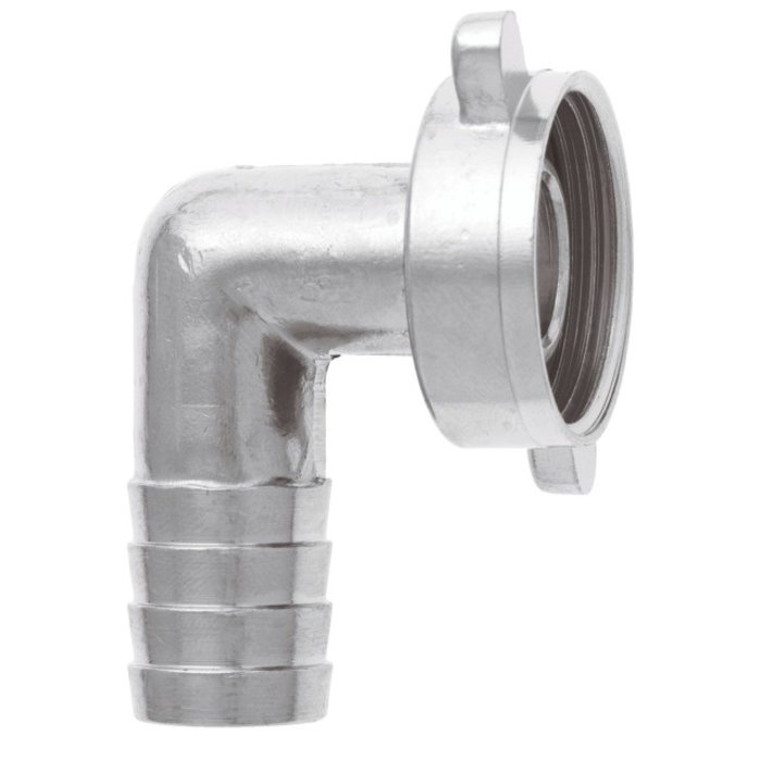 GEKA® GEKA-2/3-Winkelschlauchverschraubung 90° IG G 3/4" - 13mm MS Cr VPE 10