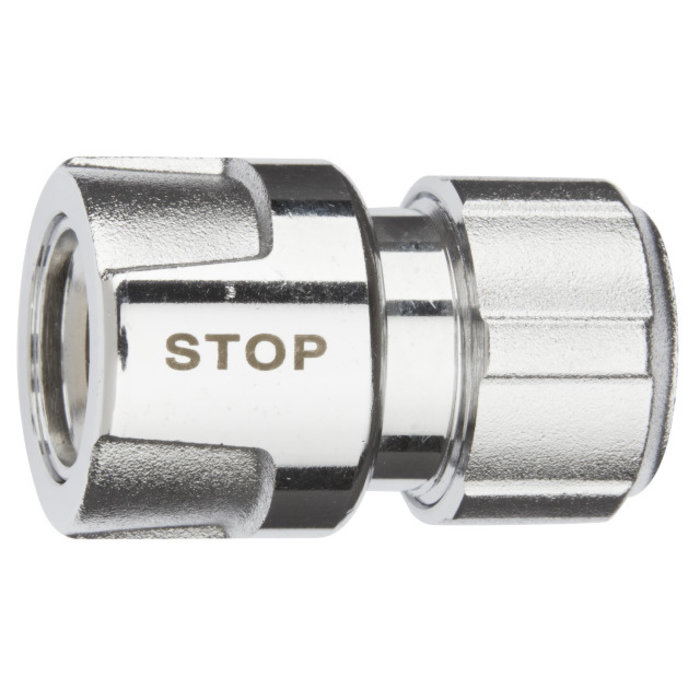 GEKA® GEKA Schlauchstück 1/2" - 13mm mit Wasserstopp