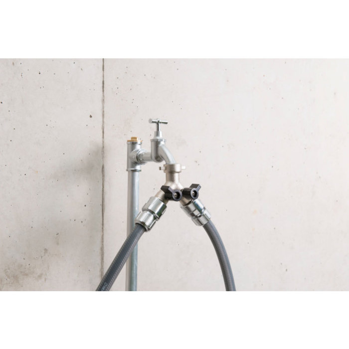 GEKA® GEKA plus-Zweiwegeventil "Stecksystem" IG G 3/4" MS Cr IG 24,66mm VPE 5