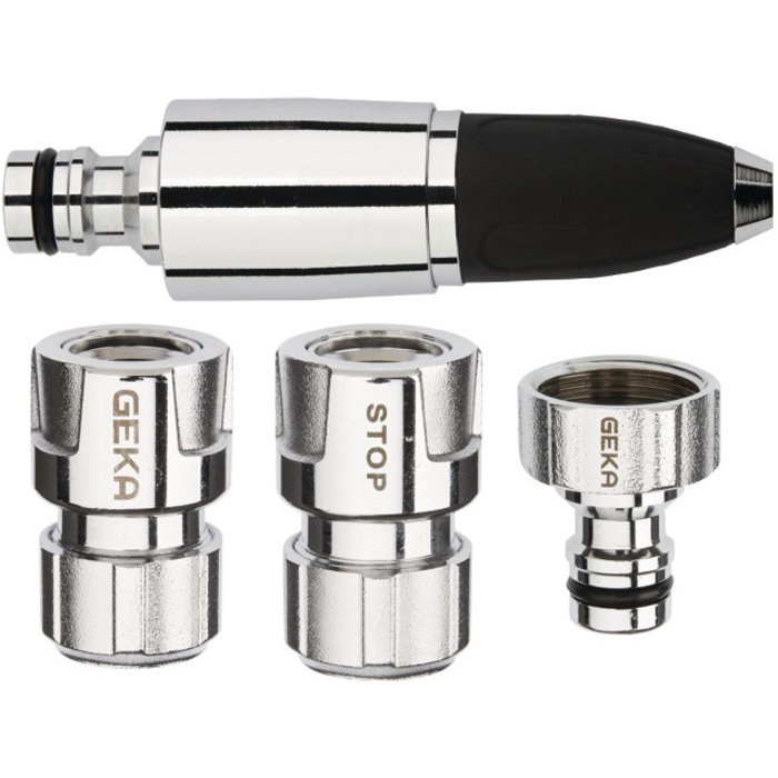 GEKA® GEKA plus-Starterset "STECKSYSTEM" CHROM / KARTE