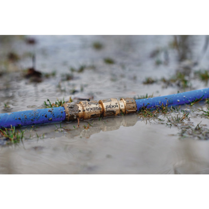 GEKA® GEKA plus-Schlauchstück "Trinkwasser" 3/4" - 19mm MS DVGW VP550 VPE 5