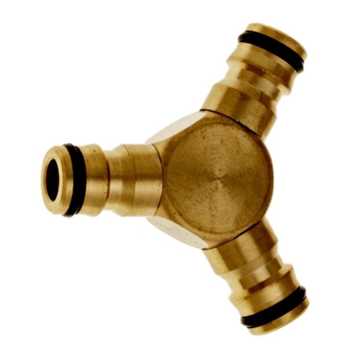 GEKA® Messing-Y-Abzweigstück leicht VPE 10