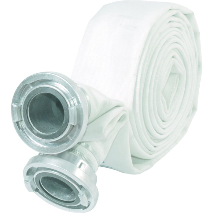 GEKA® Bauschlauch m. Storz B 30m-Rolle synthetisch u. innengummiert