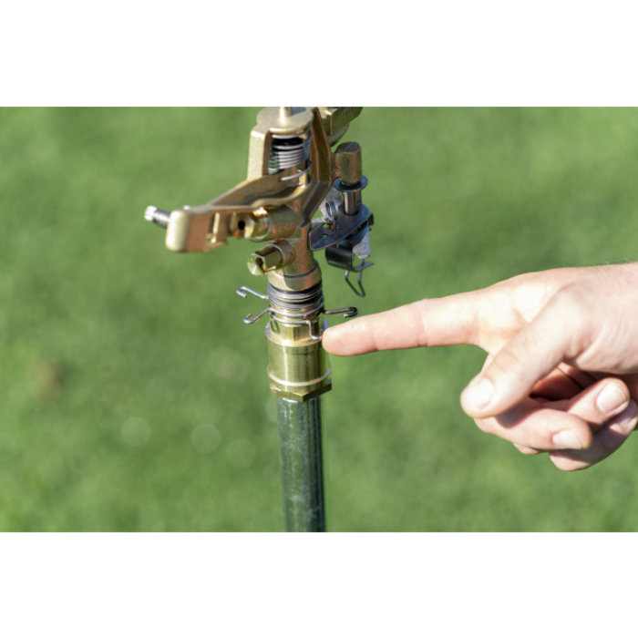 GEKA® Kreis-Regner "V60" 16m AG G 3/4" MS HD:4,4mm ZD:2,4mm  EAN