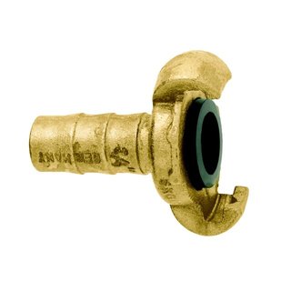 GEKA® Schlauchstück "TG" 3/8" - 10mm DIN 3489 NBR-Dichtung VPE 10