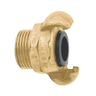 GEKA® Gewindestück "TG" AG G 1/4" DIN 3489 m.Sechskant NBR-Dicht. VPE 10