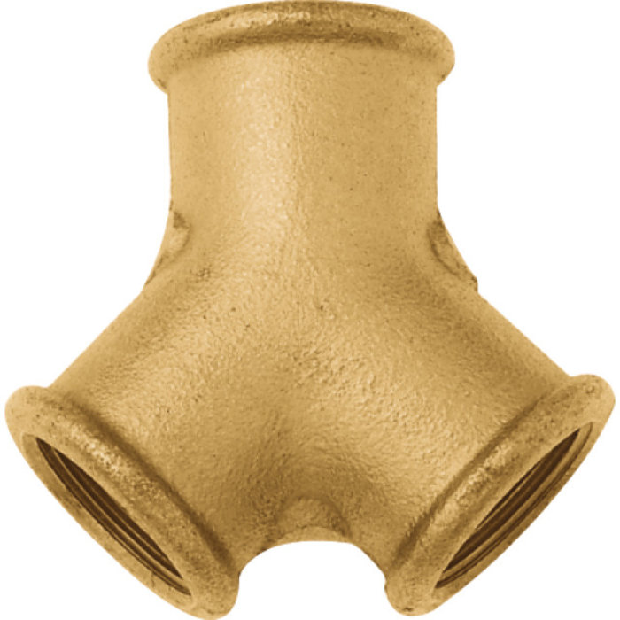 GEKA® Abzweigstück "TG" 3 x R 3/4" TG Zn VPE 5