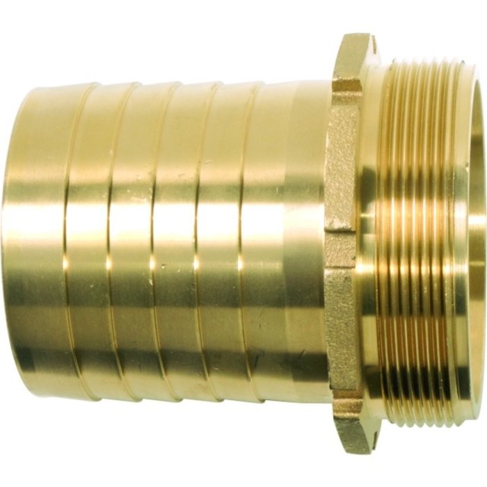 GEKA® Schlauchstutzen "TW" AG G 1" MS m. Tüllenprofil