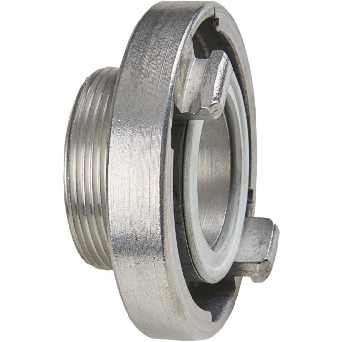 GEKA® Festkupplung "STORZ" Größe 75-B KA 89mm AG G 2 1/2" AL Guss AG 20,95mm