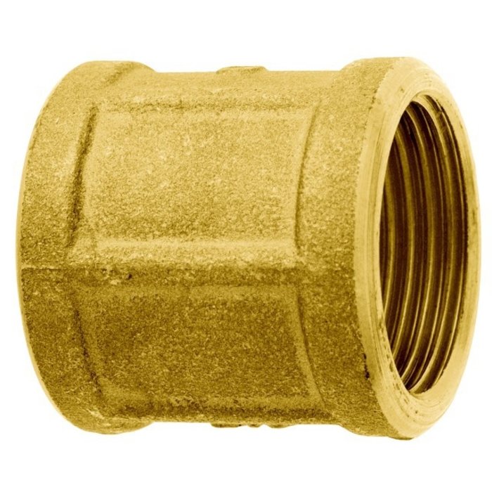 GEKA® GEKA-Gewindemuffe IG G 1 1/2" MS durchgehend