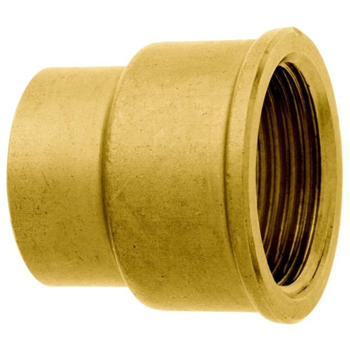 GEKA® GEKA-Reduzier-Gewindemuffe IG G 1/2" x G 1/4" MS  VPE 10