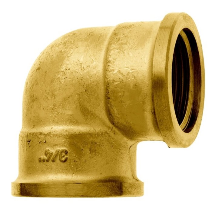 GEKA® GEKA-Winkelstück  90° 2 x IG G 3/8" MS VPE 10